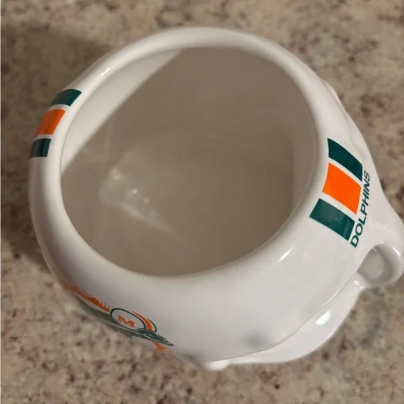 1986 Team NFL Sports Concepts Miami Dolphins Helmet Mug. - Picture 5 of 6